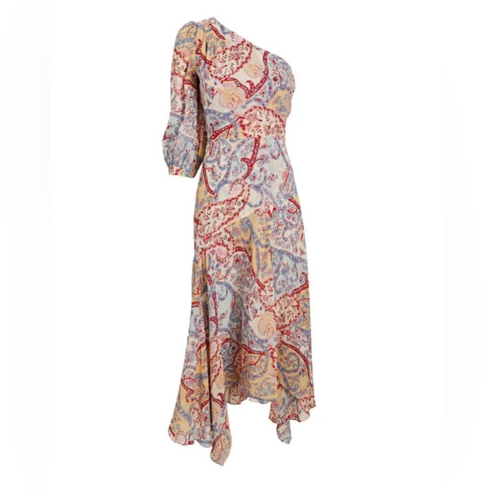 Veronica Beard Kimber Paisley Dress